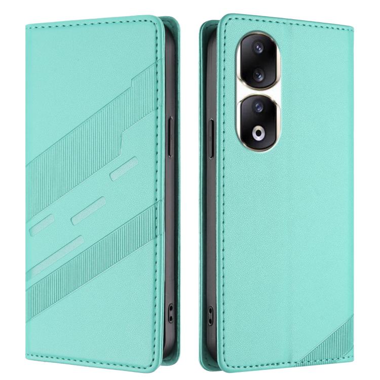 For Honor 90 Pro Embossed Multi-functional Wallet Retro Leather Phone Case