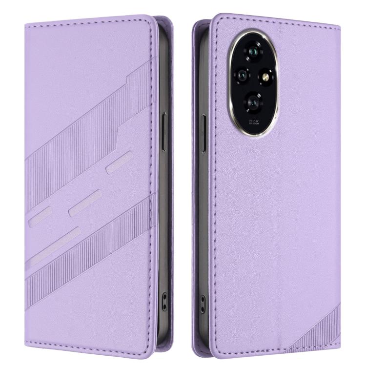 For Honor 200 Embossed Multi-functional Wallet Retro Leather Phone Case