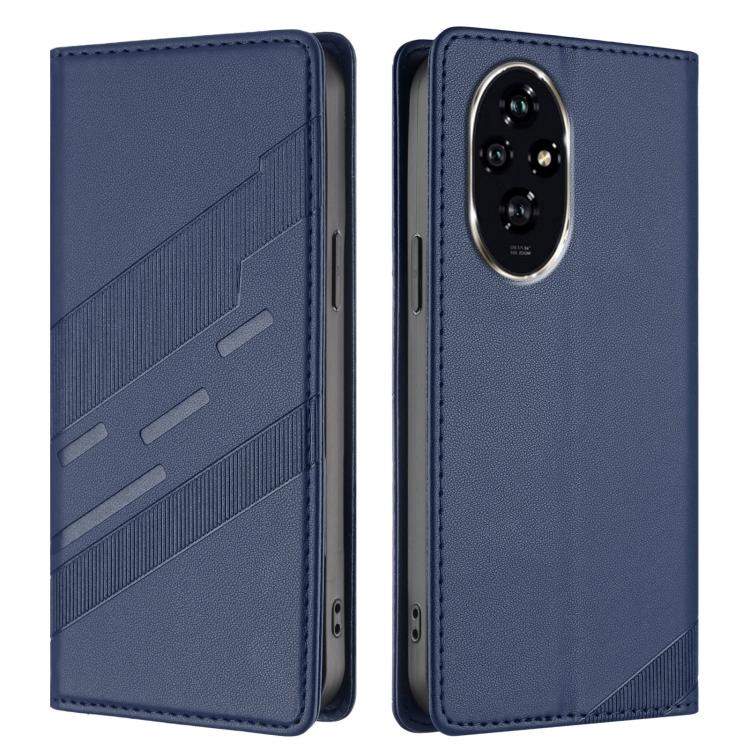 For Honor 200 Embossed Multi-functional Wallet Retro Leather Phone Case