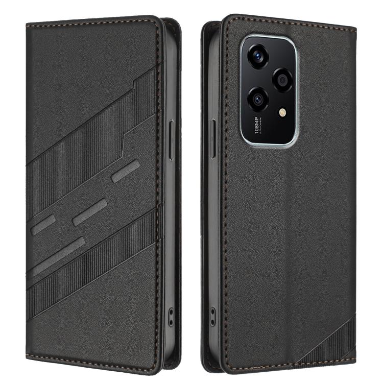 For Honor 200 Lite Global Embossed Multi-functional Wallet Retro Leather Phone Case