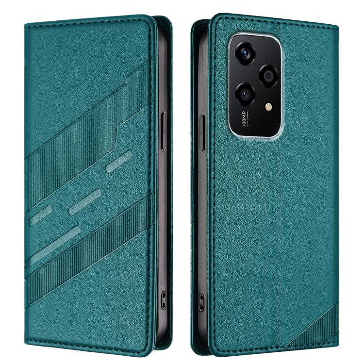 For Honor 200 Lite Global Embossed Multi-functional Wallet Retro Leather Phone Case