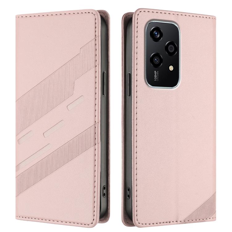 For Honor 200 Lite Global Embossed Multi-functional Wallet Retro Leather Phone Case