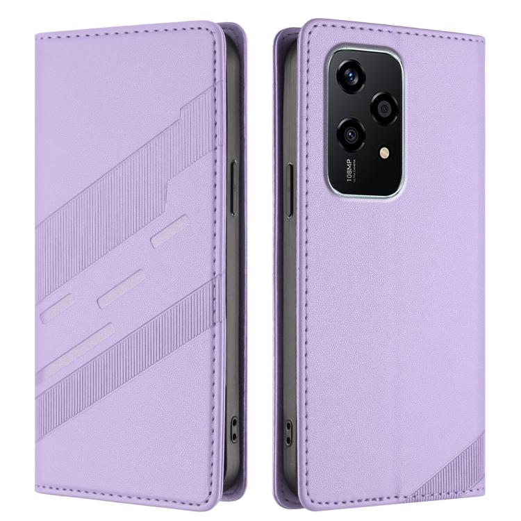 For Honor 200 Lite Global Embossed Multi-functional Wallet Retro Leather Phone Case