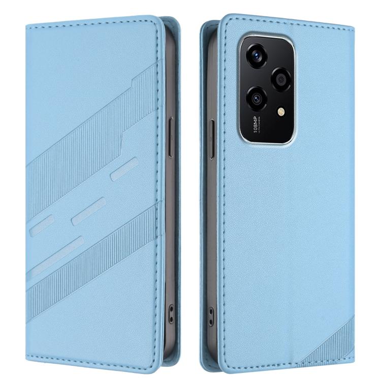 For Honor 200 Lite Global Embossed Multi-functional Wallet Retro Leather Phone Case