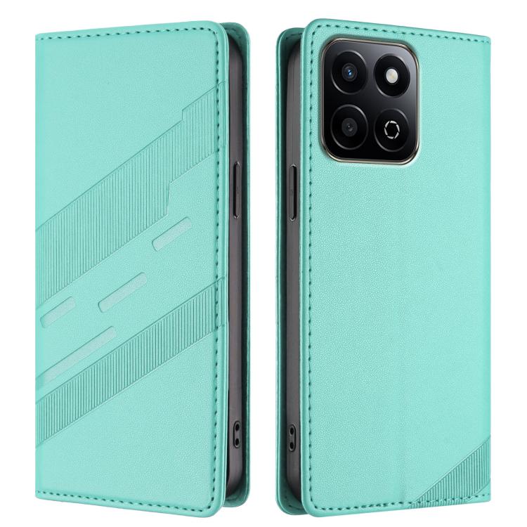For Honor 200 Smart 5G / X7c 4G Embossed Multi-functional Wallet Retro Leather Phone Case