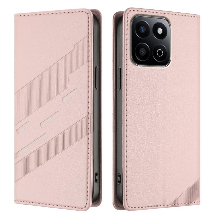 For Honor 200 Smart 5G / X7c 4G Embossed Multi-functional Wallet Retro Leather Phone Case