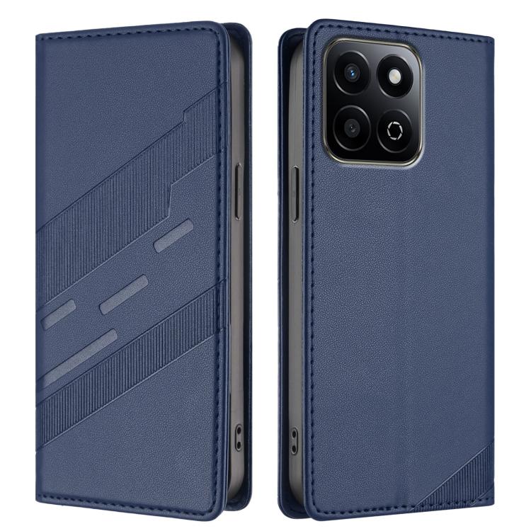 For Honor 200 Smart 5G / X7c 4G Embossed Multi-functional Wallet Retro Leather Phone Case