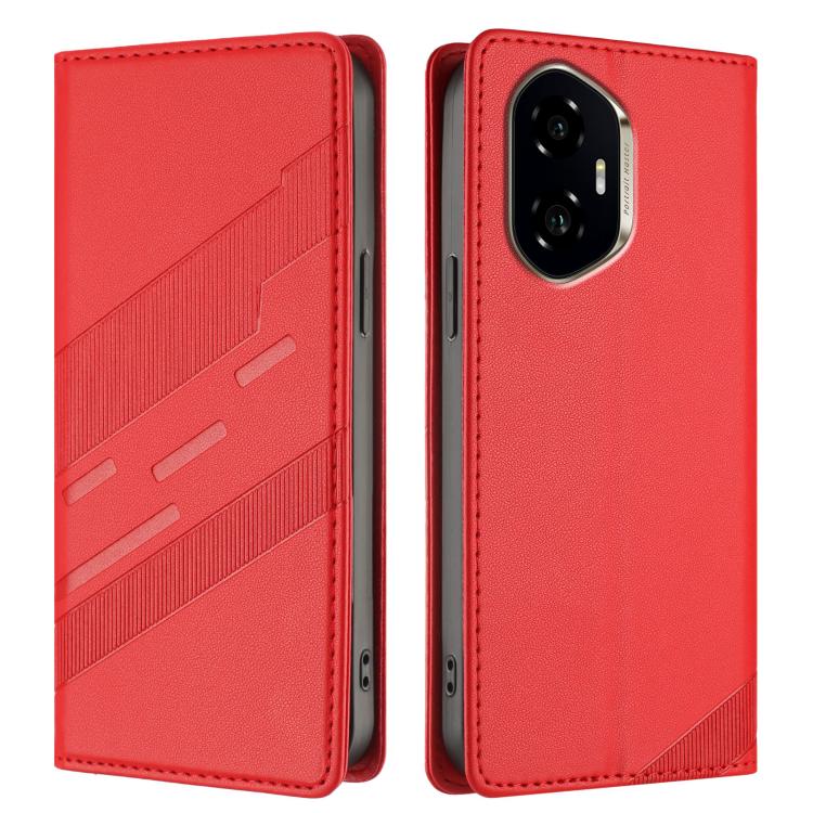 For Honor 300 Embossed Multi-functional Wallet Retro Leather Phone Case
