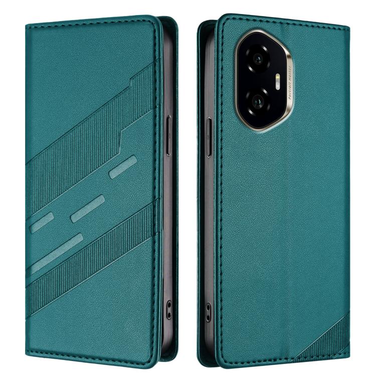 For Honor 300 Embossed Multi-functional Wallet Retro Leather Phone Case