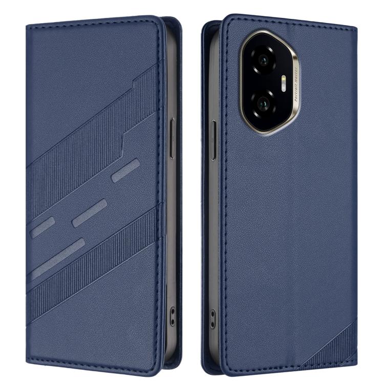 For Honor 300 Embossed Multi-functional Wallet Retro Leather Phone Case