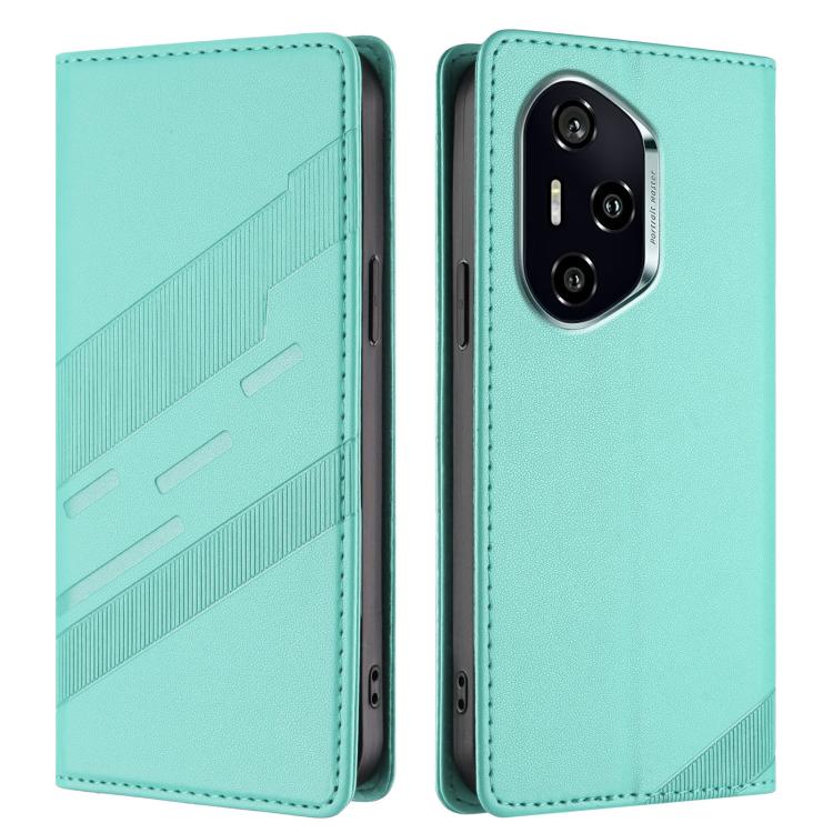 For Honor 400 Global 156.5mm Embossed Multi-functional Wallet Retro Leather Phone Case