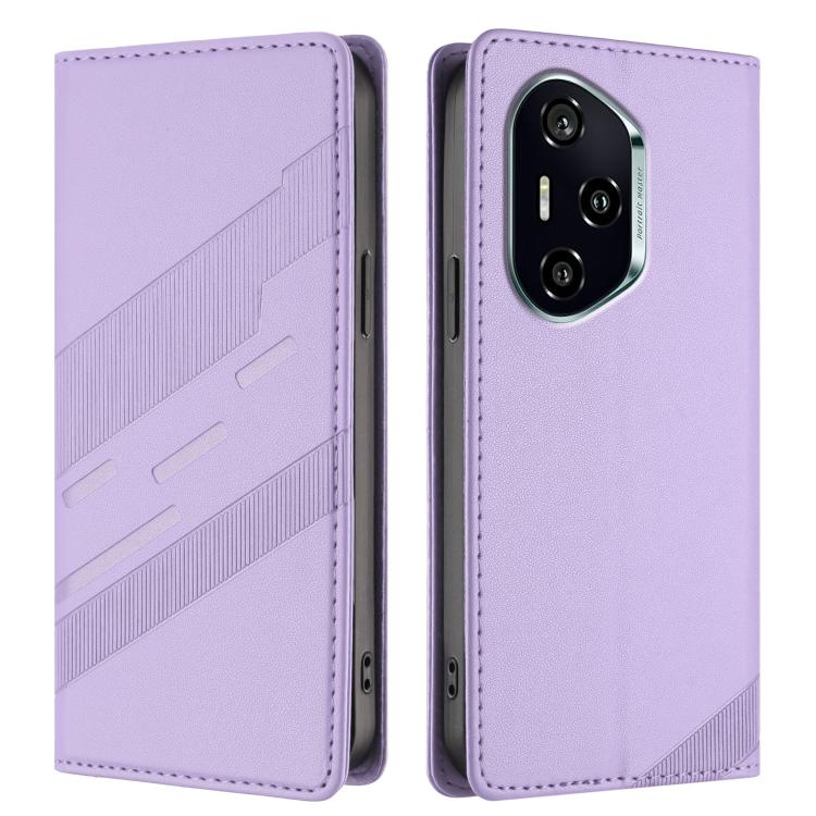 For Honor 400 Global 156.5mm Embossed Multi-functional Wallet Retro Leather Phone Case
