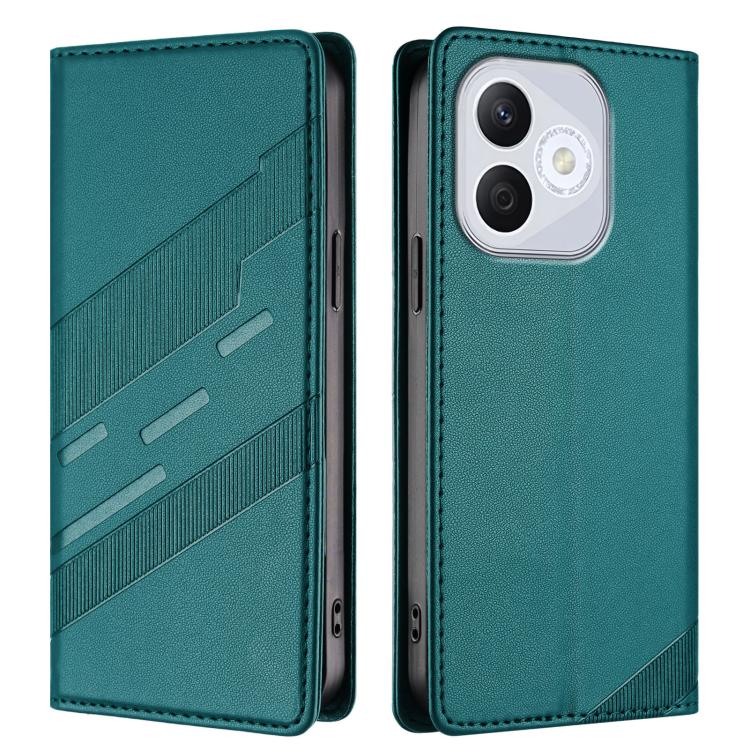 For Honor 400 Lite Global Embossed Multi-functional Wallet Retro Leather Phone Case