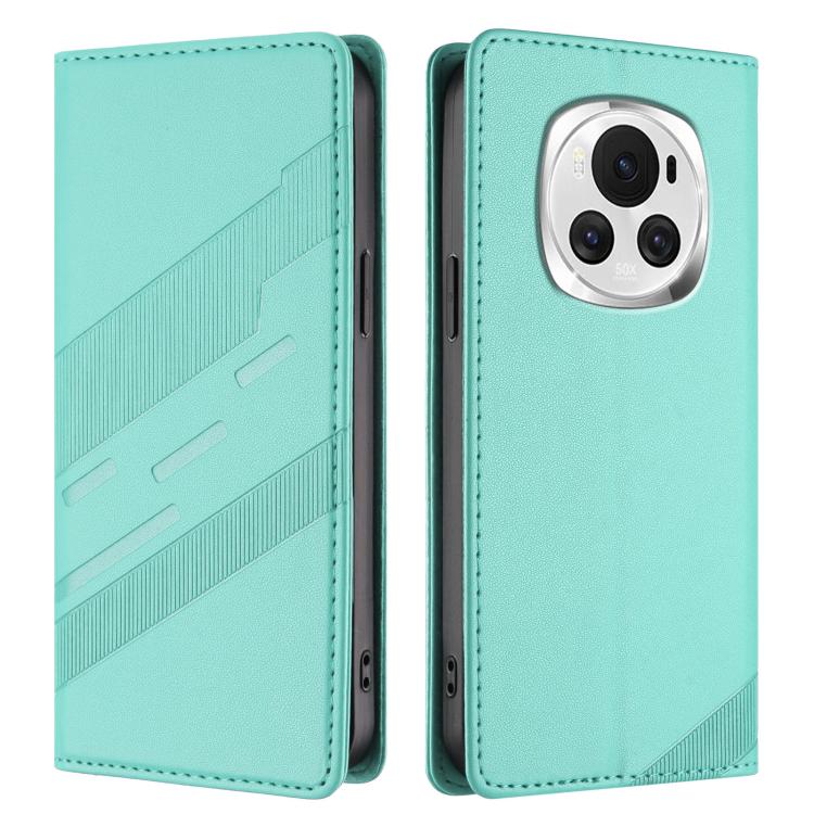 For Honor Magic6 Embossed Multi-functional Wallet Retro Leather Phone Case