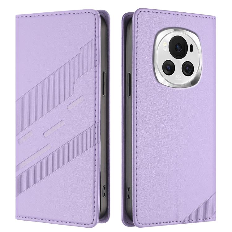 For Honor Magic6 Embossed Multi-functional Wallet Retro Leather Phone Case