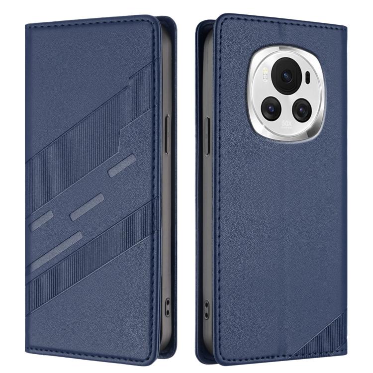 For Honor Magic6 Embossed Multi-functional Wallet Retro Leather Phone Case