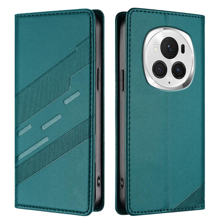 For Honor Magic6 Pro Embossed Multi-functional Wallet Retro Leather Phone Case
