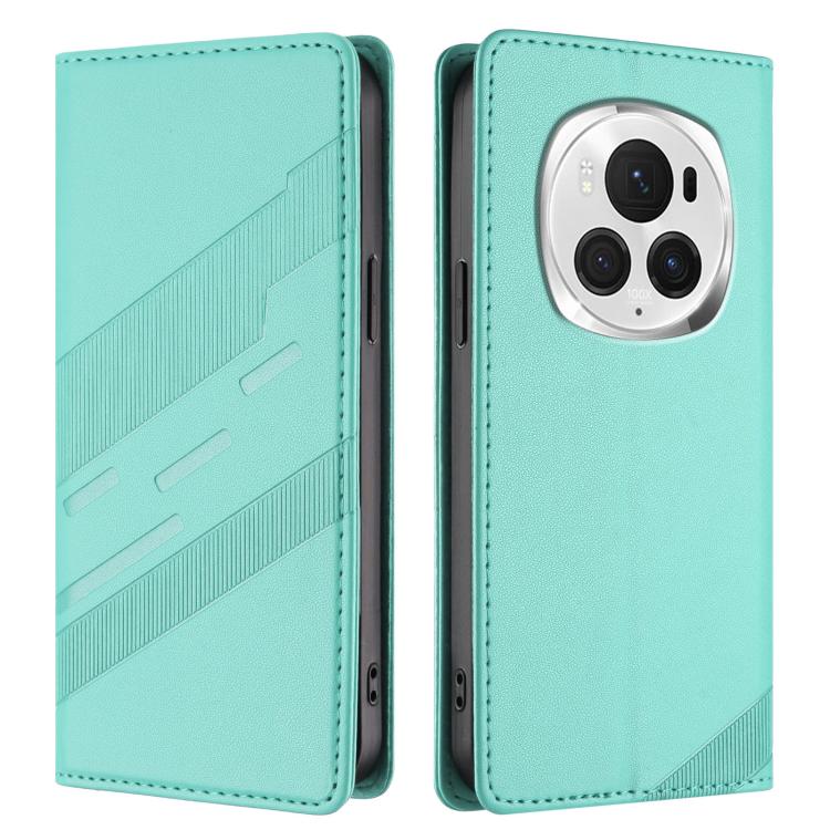 For Honor Magic6 Pro Embossed Multi-functional Wallet Retro Leather Phone Case