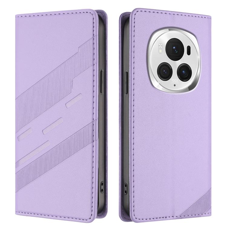 For Honor Magic6 Pro Embossed Multi-functional Wallet Retro Leather Phone Case