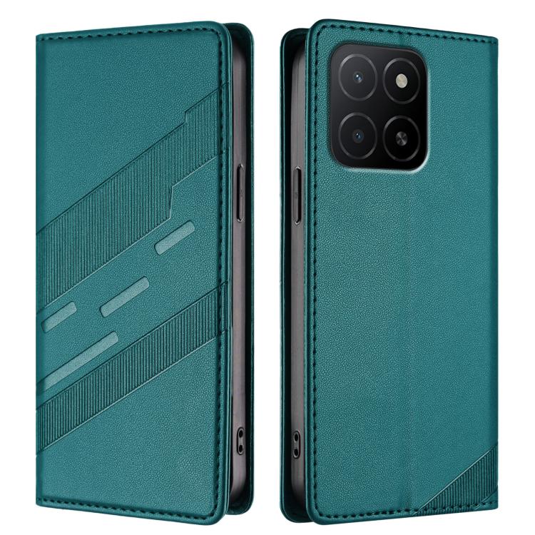 For Honor X5b / X5b Plus Embossed Multi-functional Wallet Retro Leather Phone Case