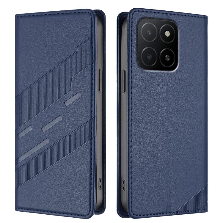 For Honor X5b / X5b Plus Embossed Multi-functional Wallet Retro Leather Phone Case