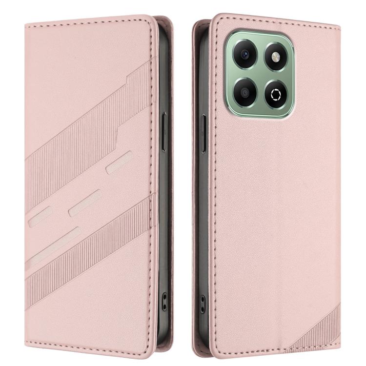 For Honor X6b / X6a 4G Embossed Multi-functional Wallet Retro Leather Phone Case