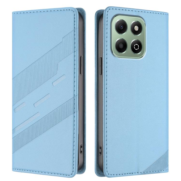 For Honor X6b / X6a 4G Embossed Multi-functional Wallet Retro Leather Phone Case
