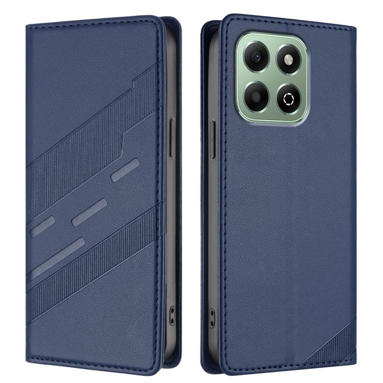 For Honor X6b / X6a 4G Embossed Multi-functional Wallet Retro Leather Phone Case