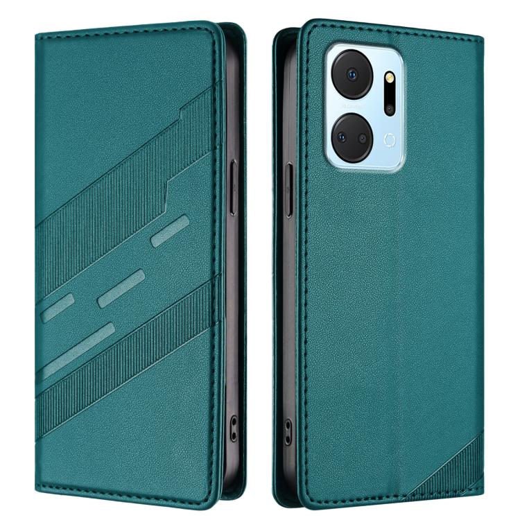 For Honor X7a 4G / Play7T 5G Embossed Multi-functional Wallet Retro Leather Phone Case