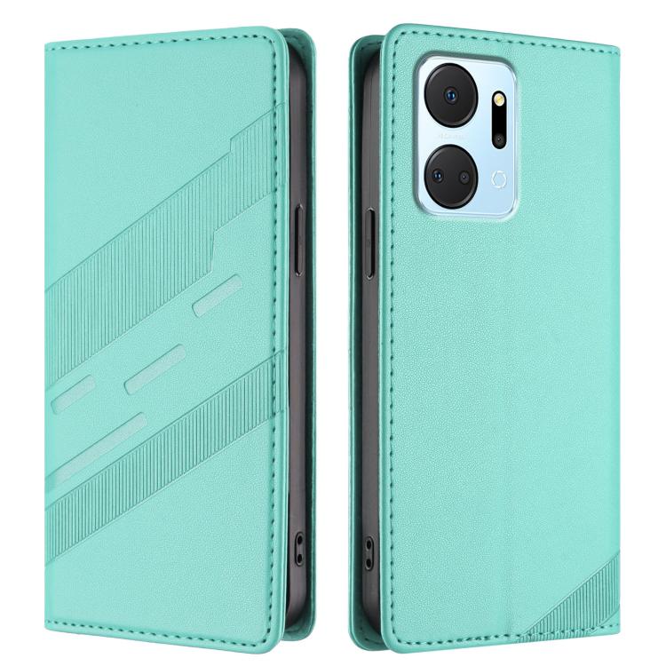 For Honor X7a 4G / Play7T 5G Embossed Multi-functional Wallet Retro Leather Phone Case