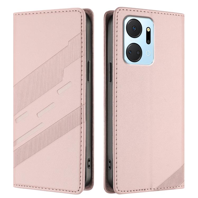 For Honor X7a 4G / Play7T 5G Embossed Multi-functional Wallet Retro Leather Phone Case
