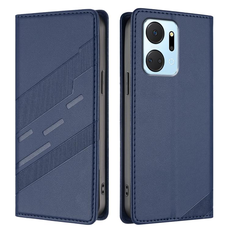 For Honor X7a 4G / Play7T 5G Embossed Multi-functional Wallet Retro Leather Phone Case