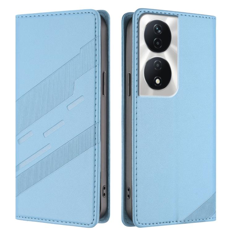 For Honor X7b 5G / X7b / 90 Smart Embossed Multi-functional Wallet Retro Leather Phone Case
