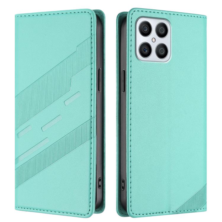For Honor X8 4G / X30i / Play6T Pro Embossed Multi-functional Wallet Retro Leather Phone Case
