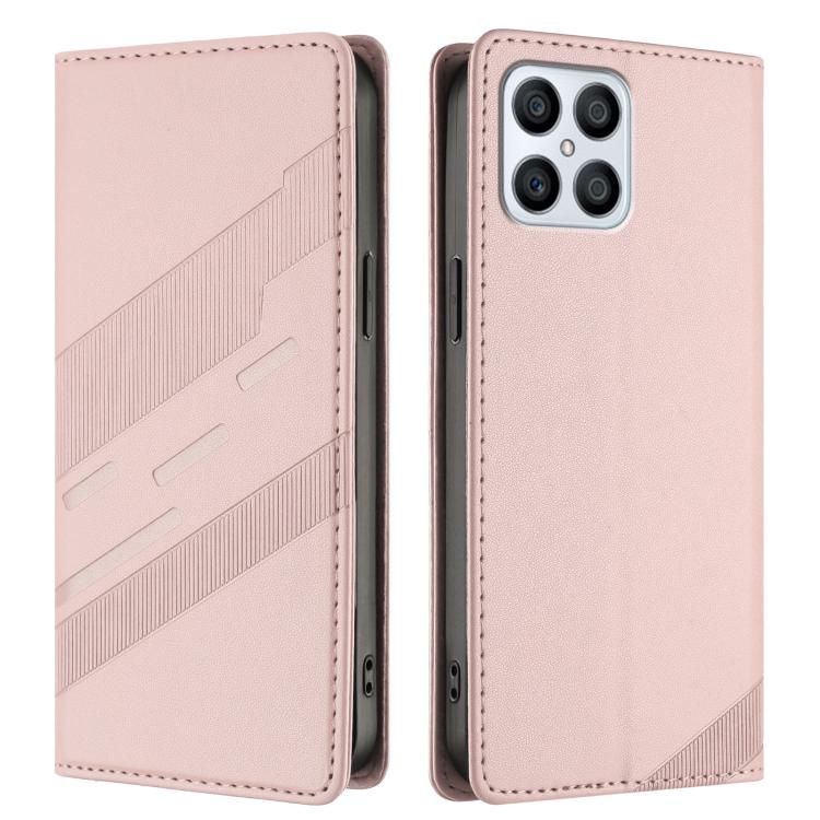 For Honor X8 4G / X30i / Play6T Pro Embossed Multi-functional Wallet Retro Leather Phone Case