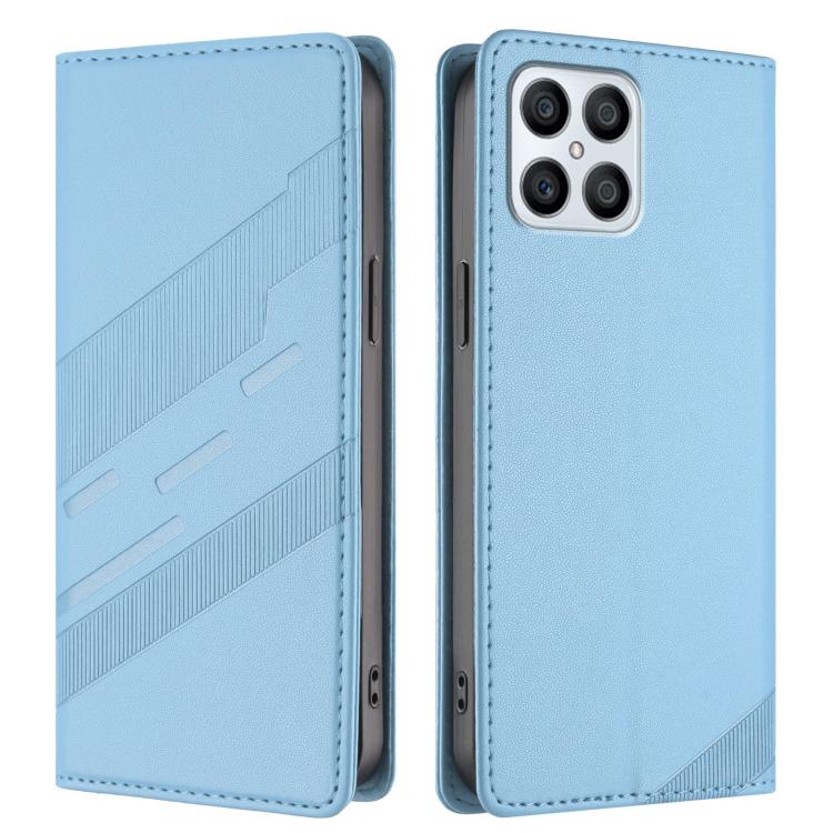 For Honor X8 4G / X30i / Play6T Pro Embossed Multi-functional Wallet Retro Leather Phone Case