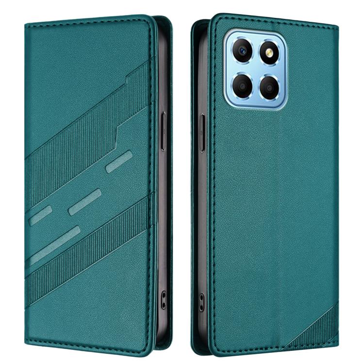 For Honor X8 5G / X6 4G / 70 Lite Embossed Multi-functional Wallet Retro Leather Phone Case