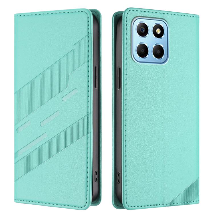 For Honor X8 5G / X6 4G / 70 Lite Embossed Multi-functional Wallet Retro Leather Phone Case