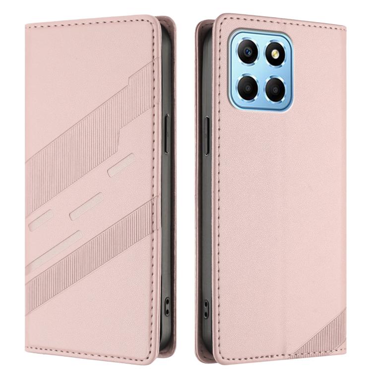 For Honor X8 5G / X6 4G / 70 Lite Embossed Multi-functional Wallet Retro Leather Phone Case