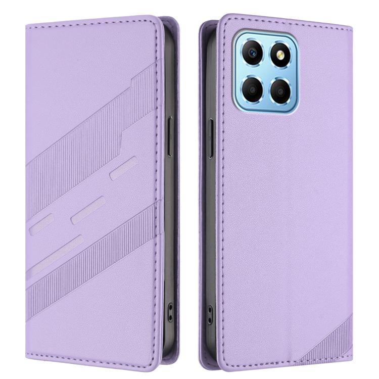For Honor X8 5G / X6 4G / 70 Lite Embossed Multi-functional Wallet Retro Leather Phone Case