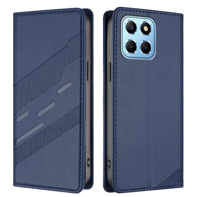For Honor X8 5G / X6 4G / 70 Lite Embossed Multi-functional Wallet Retro Leather Phone Case