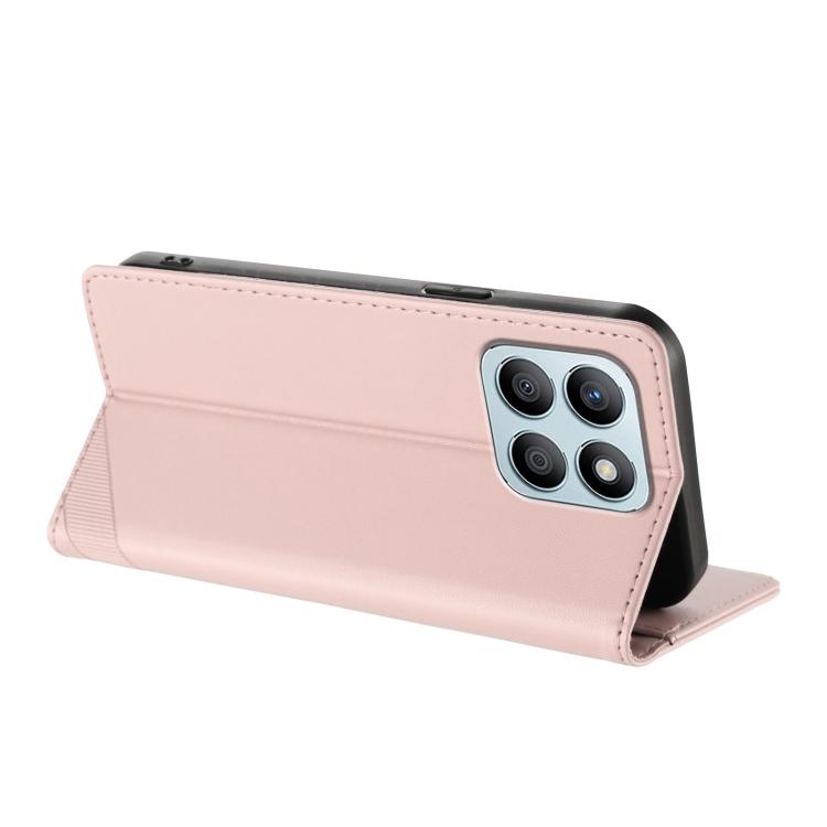 For Honor X8b Embossed Multi-functional Wallet Retro Leather Phone Case