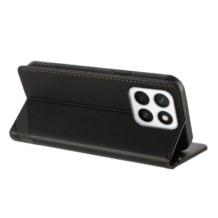 For Honor X8c 4G Embossed Multi-functional Wallet Retro Leather Phone Case