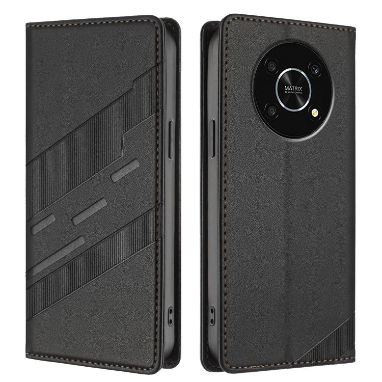 For Honor X9 5G / X9 4G / X30 5G Embossed Multi-functional Wallet Retro Leather Phone Case