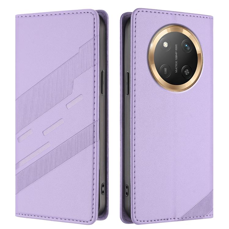 For Honor X9c / Magic7 Lite Embossed Multi-functional Wallet Retro Leather Phone Case