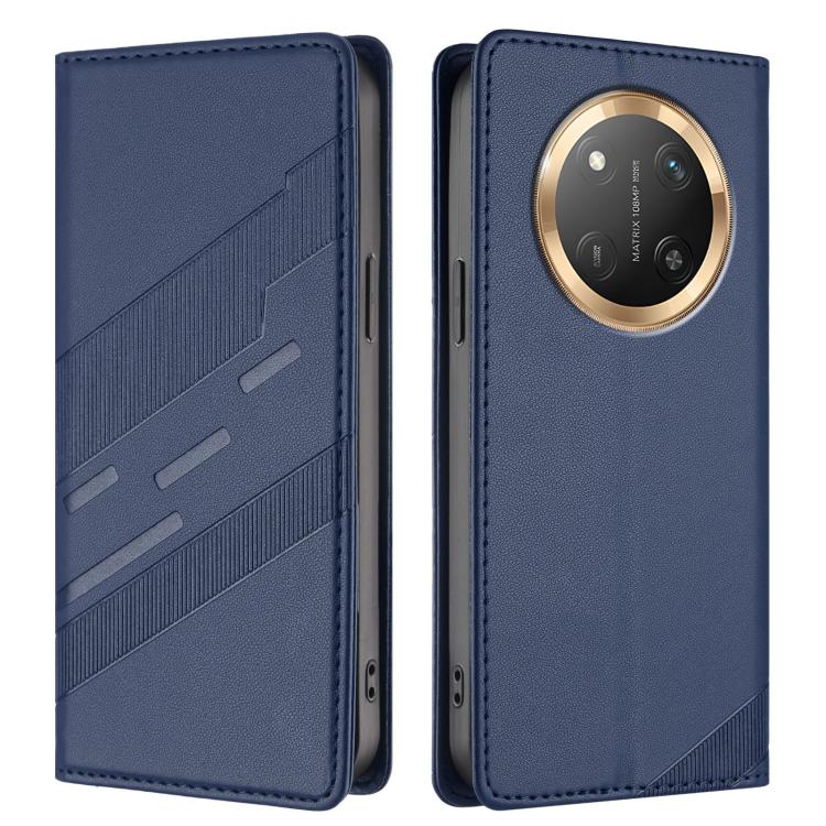 For Honor X9c / Magic7 Lite Embossed Multi-functional Wallet Retro Leather Phone Case