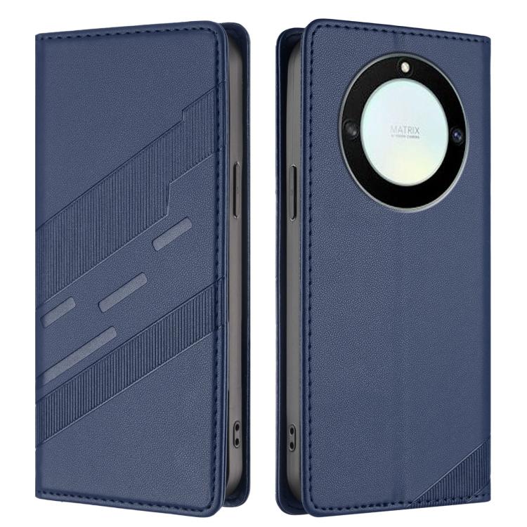 For Honor X40 / X9a / Magic5 Lite Embossed Multi-functional Wallet Retro Leather Phone Case