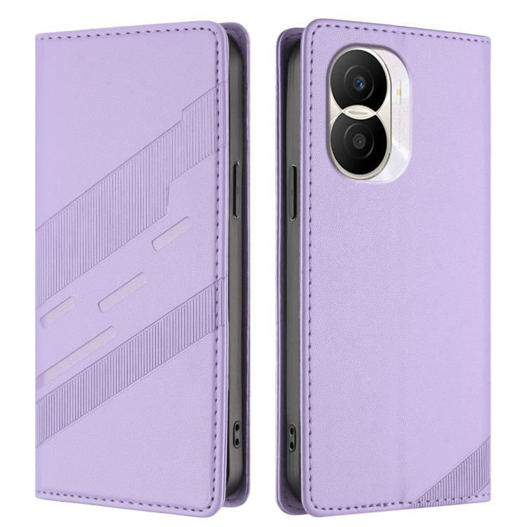 For Honor X40i Embossed Multi-functional Wallet Retro Leather Phone Case