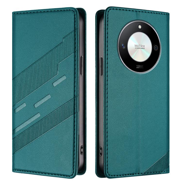 For Honor Magic6 Lite / X9b 5G Embossed Multi-functional Wallet Retro Leather Phone Case