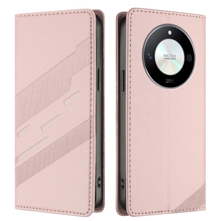 For Honor Magic6 Lite / X9b 5G Embossed Multi-functional Wallet Retro Leather Phone Case